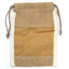 Med Washed Jute Pouch - 21x15cm  (NatWP-06)