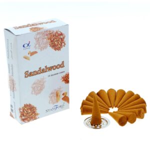 Sandalwood Incense Cones  (StamC-04)