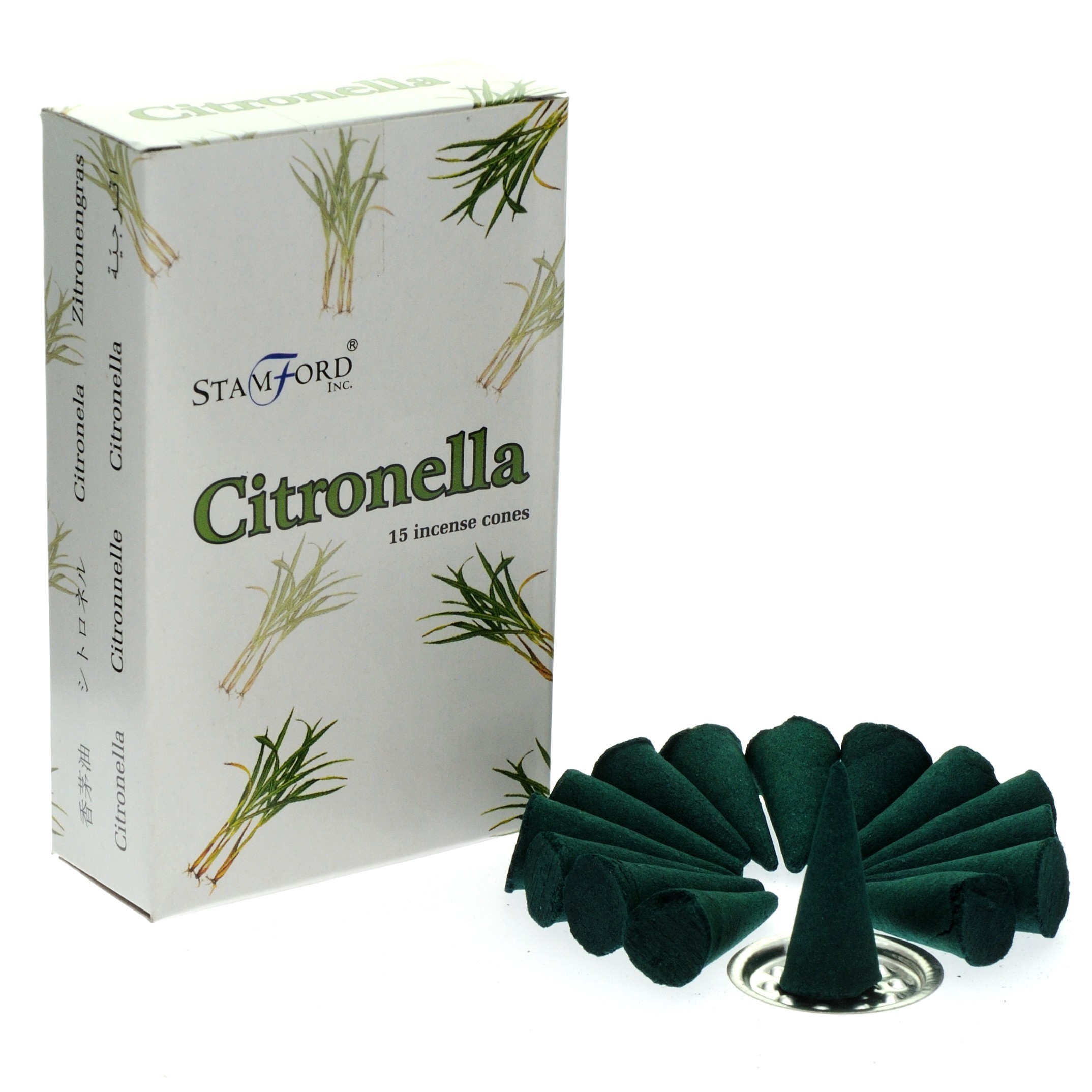 Citronella Incense Cones  (StamC-14)