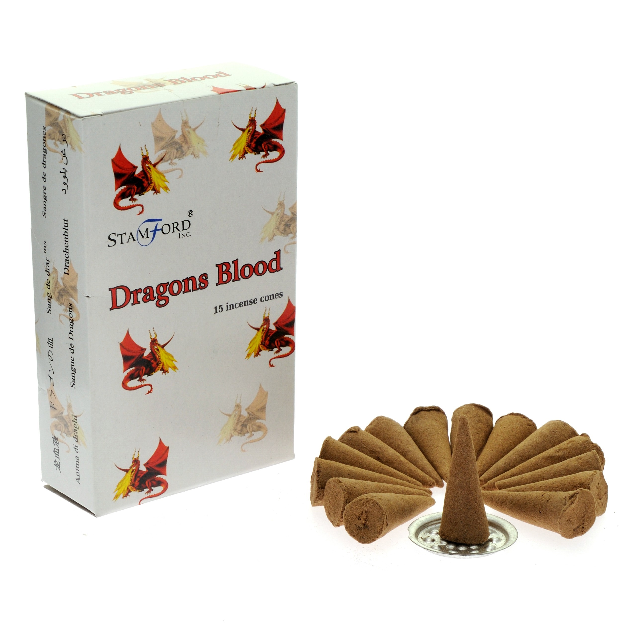 Dragons Blood Incense Cones  (StamC-15)
