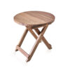 Round Folding Coffee Table - 50x50cm  (ACSHOP-09)