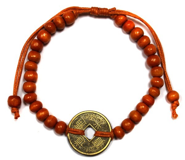 Good Luck Feng-Shui Bracelets - Orange  (BFGx-04)