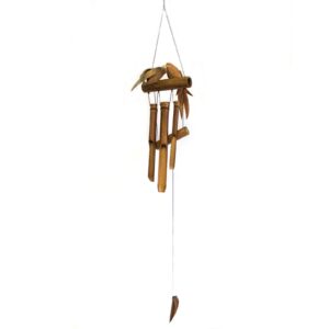 1x Coconut Twin Birds Windchimes  (CocoW-02)