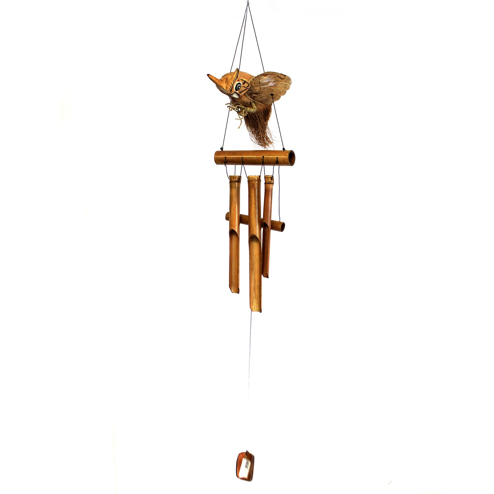 1x Coconut Owl Windchimes (CocoW-04)