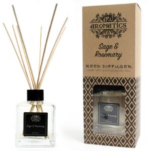 200ml Sage & Rosemary Essential Oil Reed Diffuser  (RDEO-07)