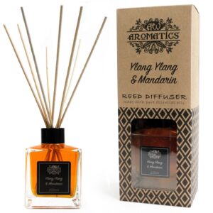 200ml Ylang Ylang & Mandarin Essential Oil Reed Diffuser  (RDEO-08)