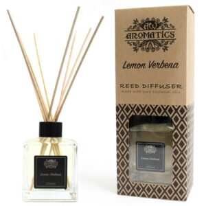 200ml Lemon Verbena Essential Oil Reed Diffuser  (RDEO-09)