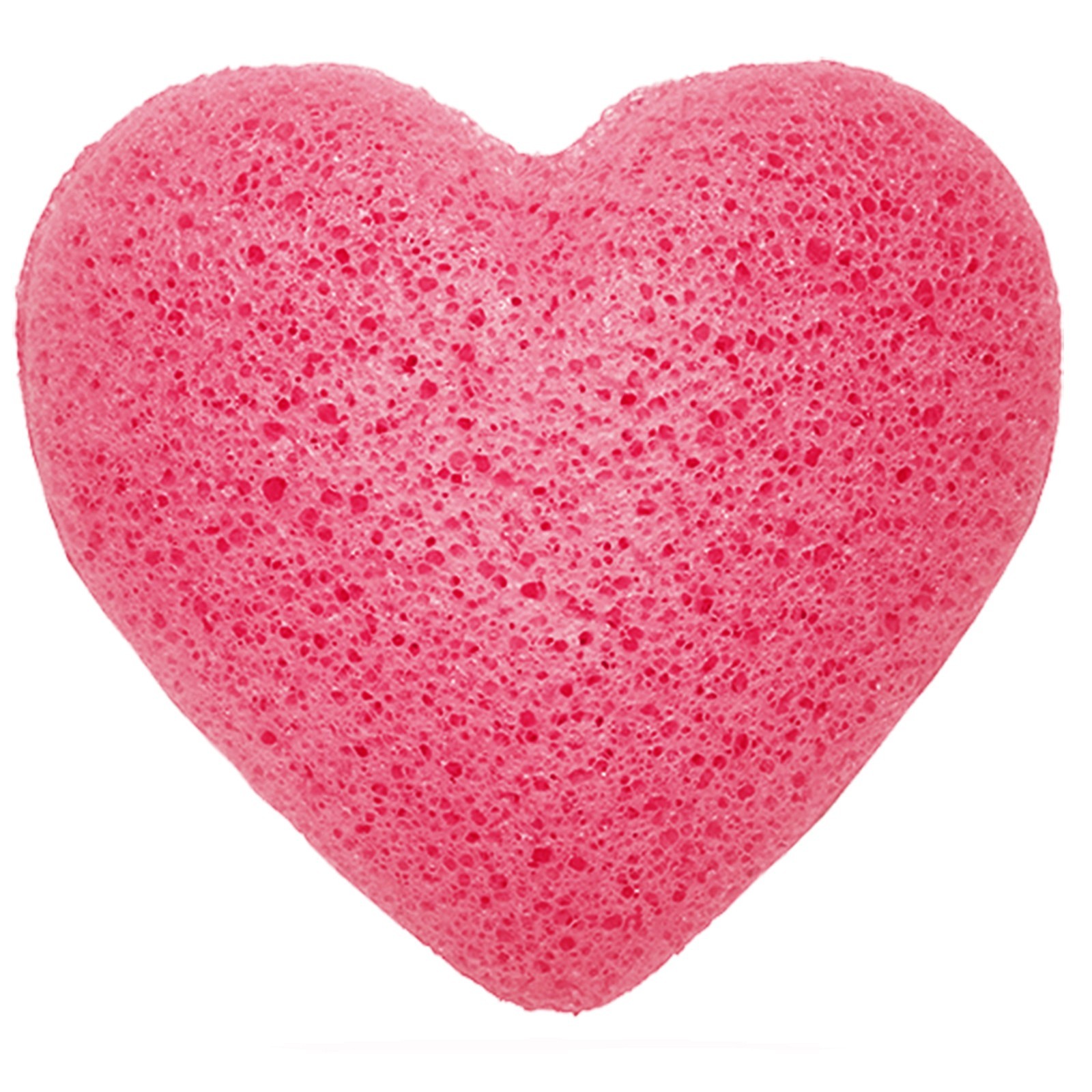 Konjac Heart Sponge - Rose  (KONG-04)