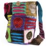 Ethnic Sling Bag - Purple / Spiral  ()