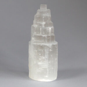 Natural Selenite Tower - 10 cm  (SelT-02)