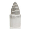 Natural Selenite Tower Lamp - 20 cm  (SelLp-02)