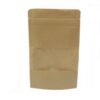 10x Kraft Window Bag 12x20 cm  (KWB-02)
