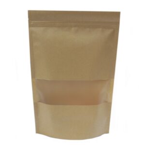 10x Kraft Window Bag 20 x 30 cm  (KWB-05)