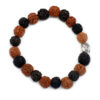 Rudraksha Buddah Bangle Mala - Mix  (Rudr-07)