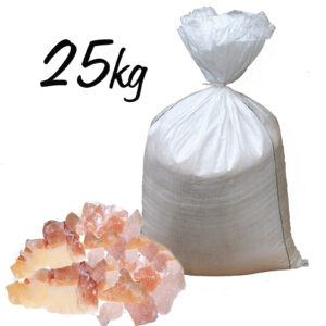 Pink Himalayan Bath Salts Chunks- 25kg Sack  (HSalt-55X)