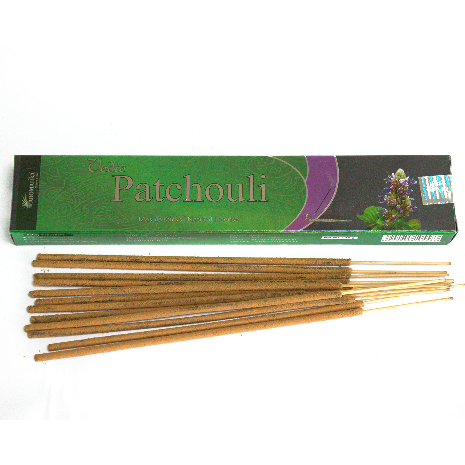 Vedic -Incense Sticks -Â Patchouli (Vedic-14)