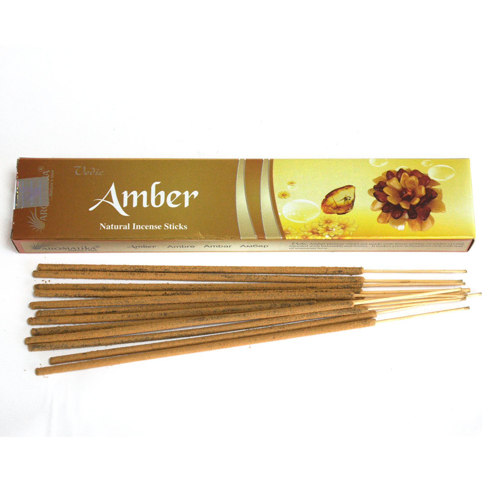 Vedic -Incense Sticks -Â Amber (Vedic-15)