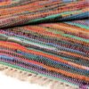155 x 90cm Luxury Rag Rug - Natural  (Vrug-09)