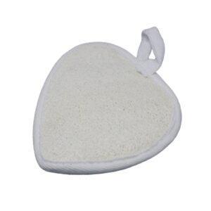 Natural Loofah Body Scrubs - Heart (NLBS-03)