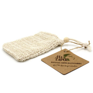Nature Soap Bag - Washed Jute (NsoapB-03)