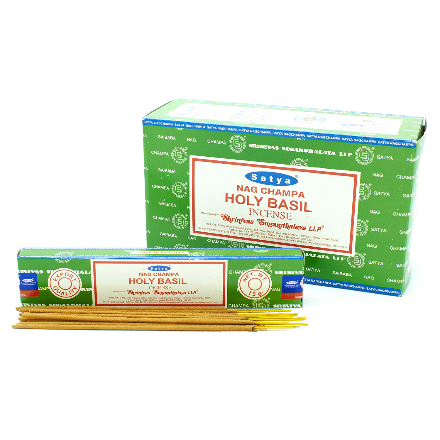 Satya Incense Sticks 15g - Holy Basil  (iSatya-36)