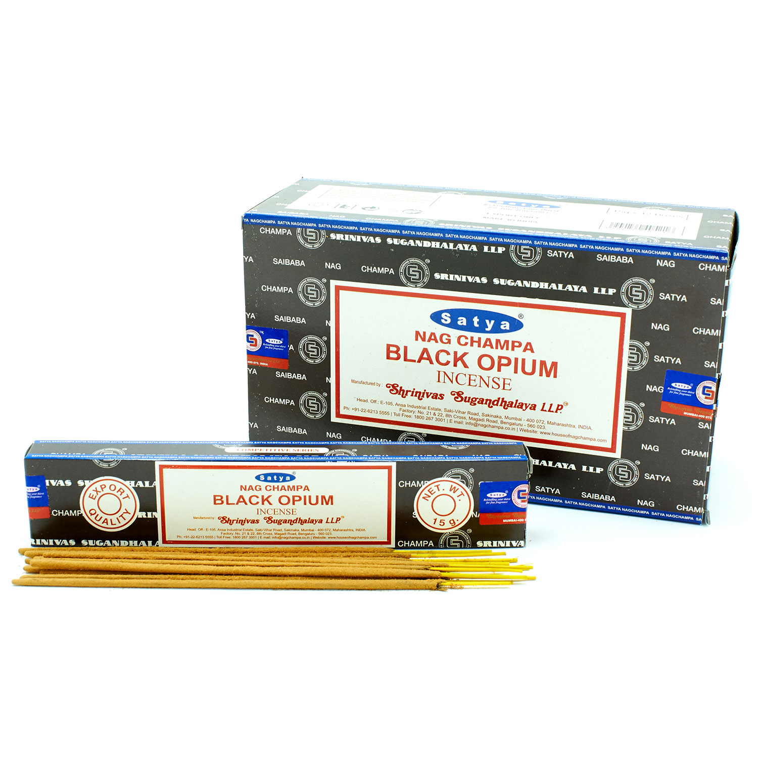 Satya Incense Sticks 15g - Black Opium  (iSatya-34)