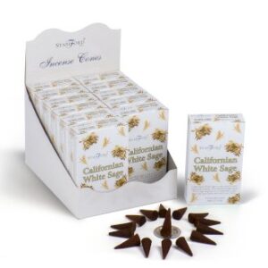 Californian White Sage Incense Cones  (StamC-21)