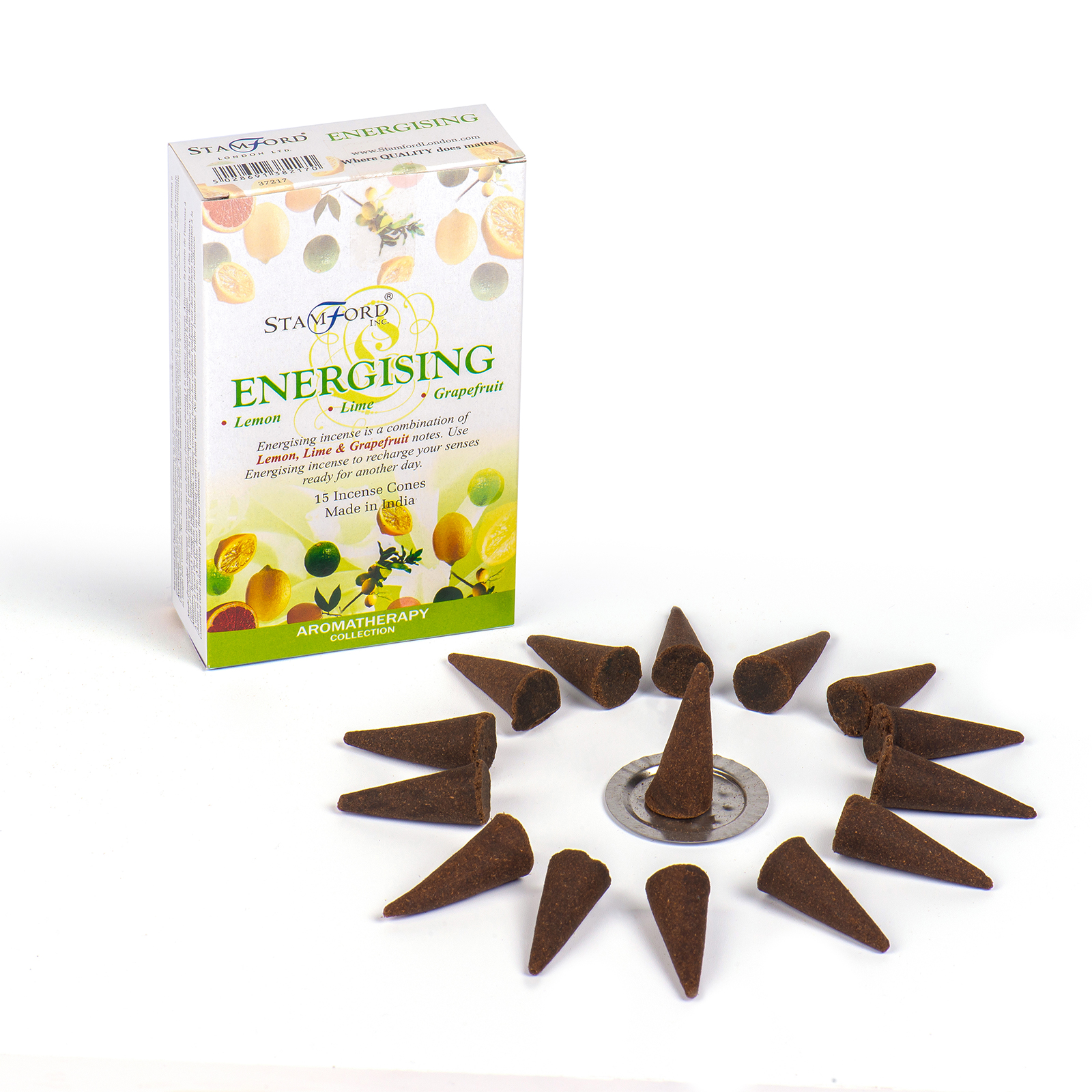 Energising Incense Cones  (StamC-28)