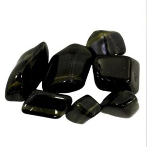 Pack of 24 L Tumble Stone - Blue Tiger Eye (TBm-48)