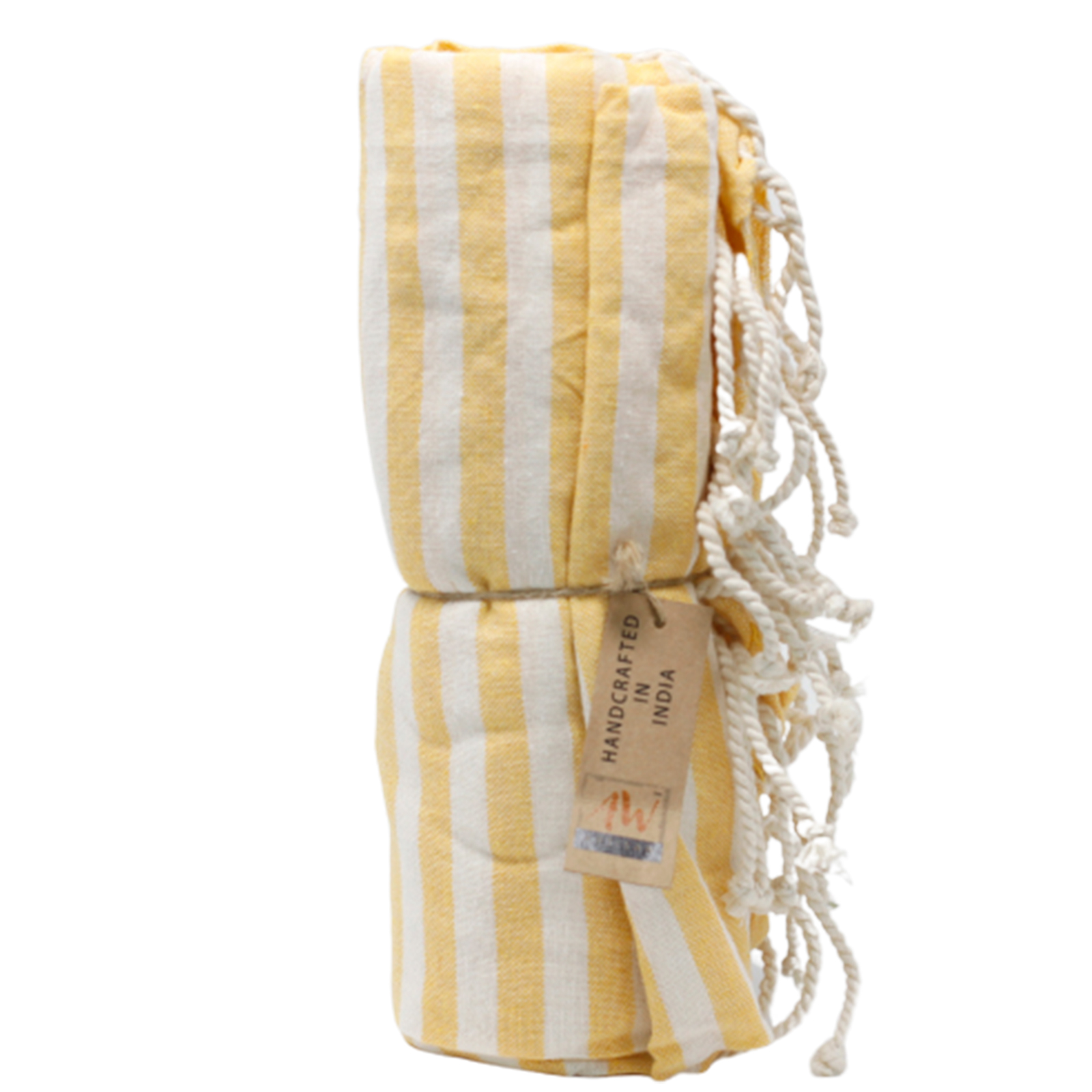 Cotton Pario Throw - 100x180 cm - Sunny Yellow  (CPT-09)