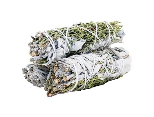 Smudge Stick - White Sage & Juniper 10cm (SmudgeS-17)
