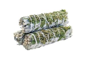 Smudge Stick - White Sage & Ruda 10cm (SmudgeS-24)