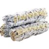 Smudge Stick - White Sage & Sweetgrass 10cm  (SmudgeS-27)