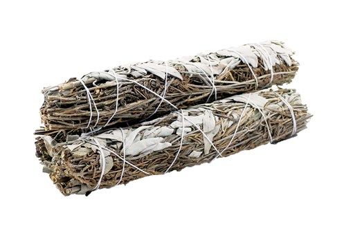 Smudge Stick - White Sage & Lavender 22.5cm  (MSage-29)