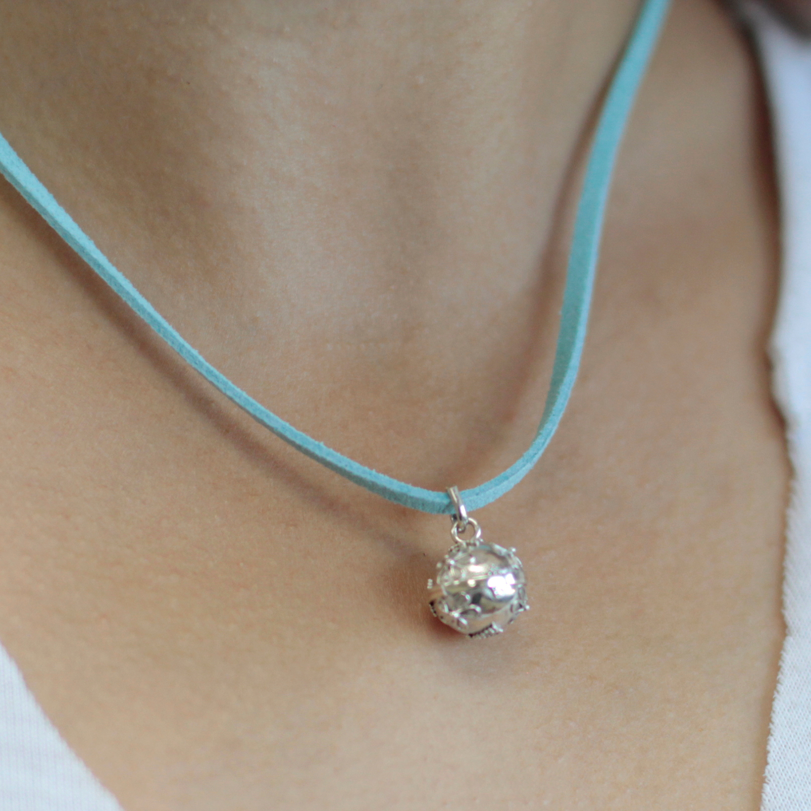 Silver Angel Bell - Faith - 12mm  (SABall-12)