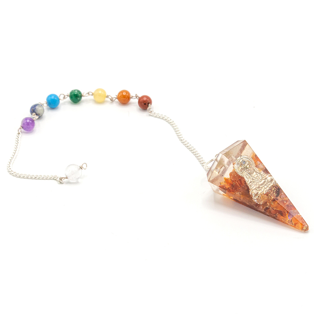 Orgonite Power Chakra Pendulum - Buddha (OrgCP-09)