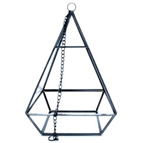 Glass Terrarium - Large Pyramid  (GTer-02)