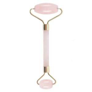 Gemstone Face Roller - Rose Quartz  (GemFR-01)