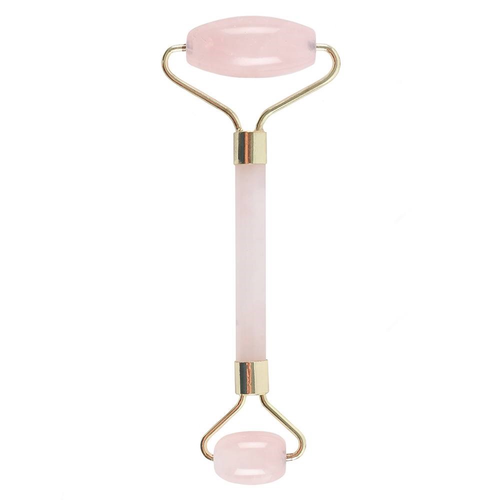 Gemstone Face Roller - Rose Quartz  (GemFR-01)