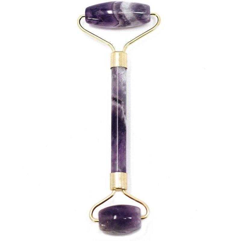Gemstone Face Roller - Amethyst  (GemFR-03)