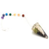 Orgonite Power Chakra Pendulum - Angel Wing  (OrgCP-12)