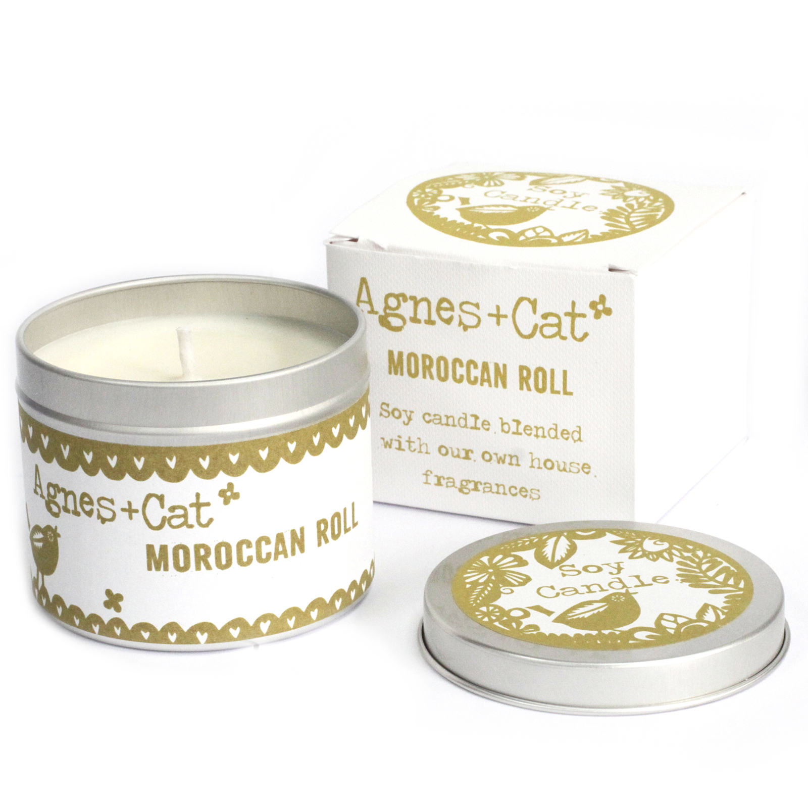 Tin Candle - Moroccan Roll  (ACTC-02)