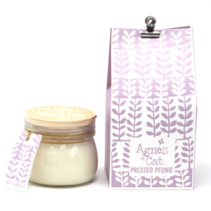 Small Kilner Jar Candle - Pressed Peonie  (ACKCM-18)