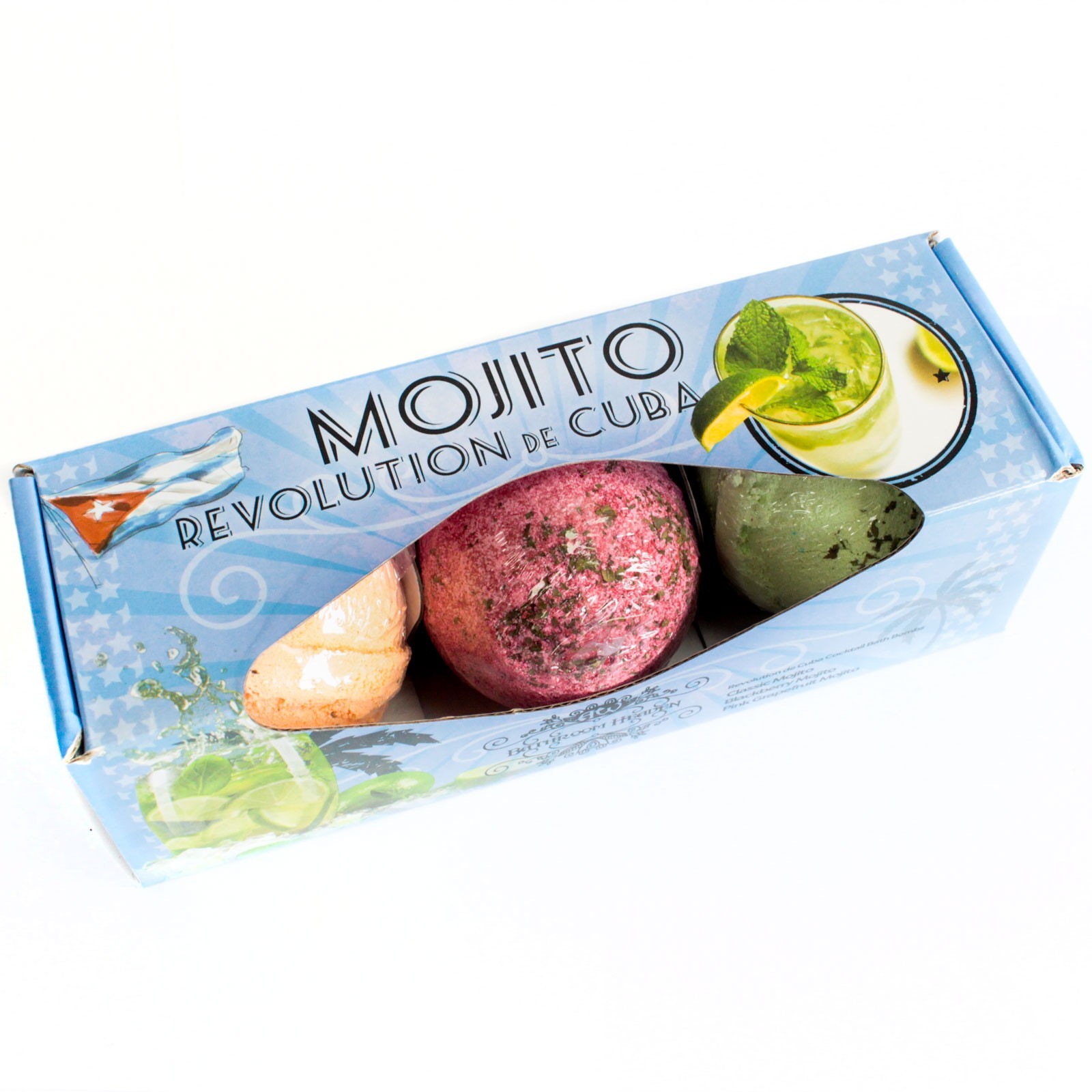 Set of Three Mojito Bath Bombs (CBB-04)