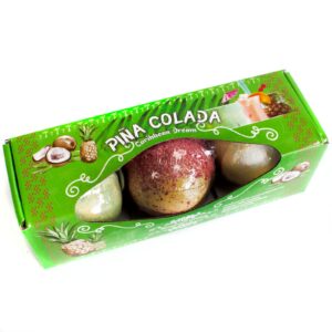Set of Three Piña Colada Bath Bombs  (CBB-06)