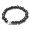 Darkwood Beads & Buddah Bangle  (Nbang-06)