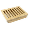 Hemu Wood Soap Dish - Box  (WSoapD-13)