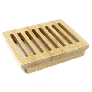 Hemu Wood Soap Dish - Box  (WSoapD-13)