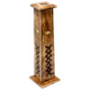 Tapered Incense Tower - Mango Wood  (ISH-132M)