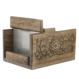 Mango Wood Antique Style Cutter For Soap Loaves  (HMS-39M)